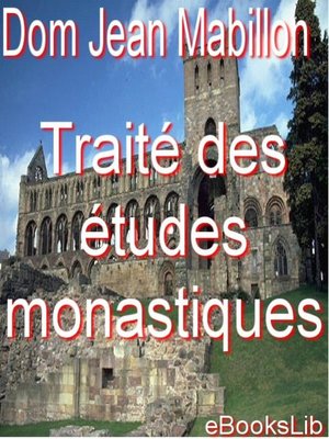 cover image of Traité des études monastiques.
